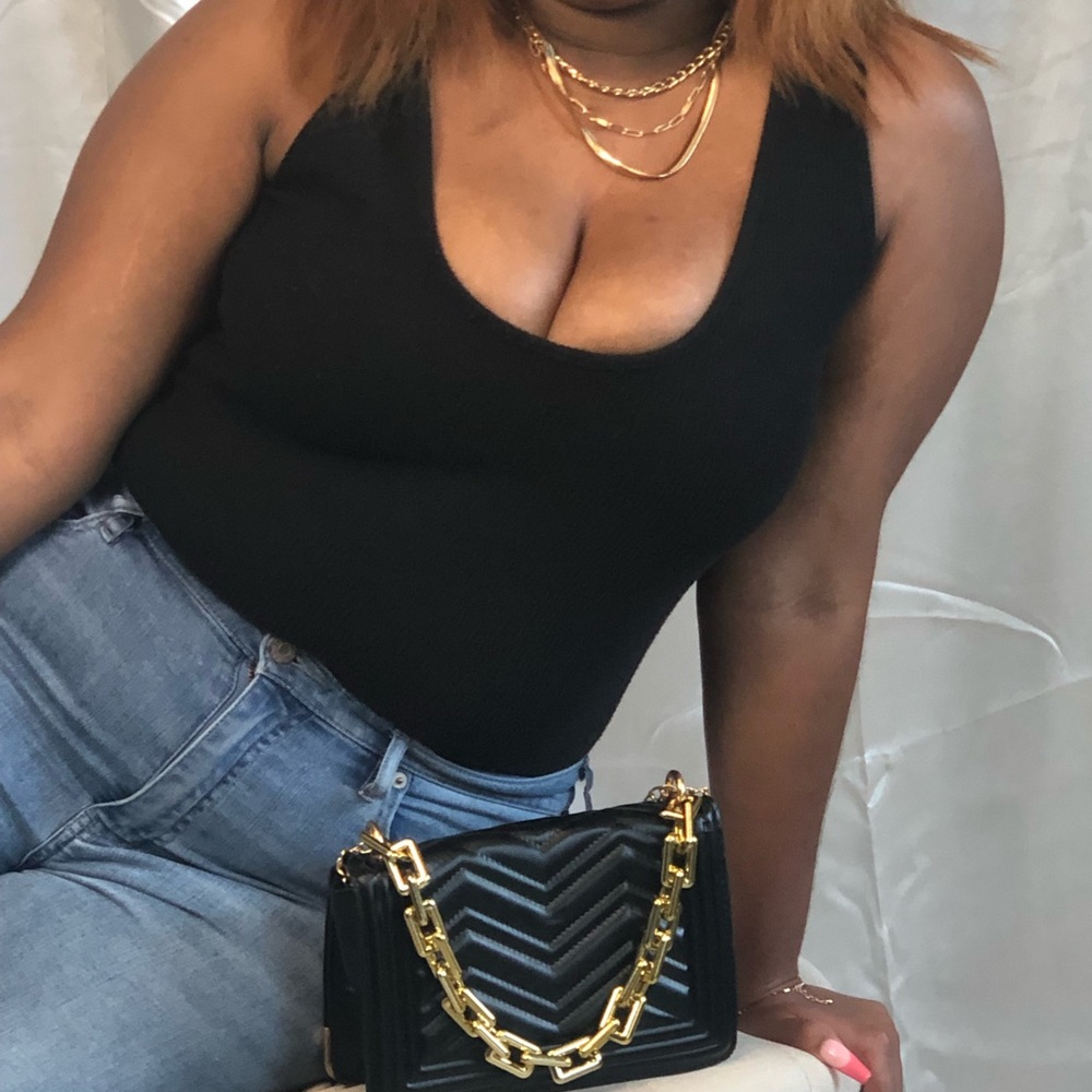 Missguided V neck bodysuit